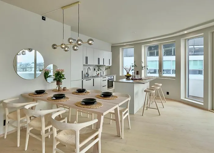 Brand New And Luxurious Penthouse In Centre! Апартаменты Берген