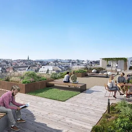 Lägenhet Brand New And Luxurious Penthouse In Centre! Bergen