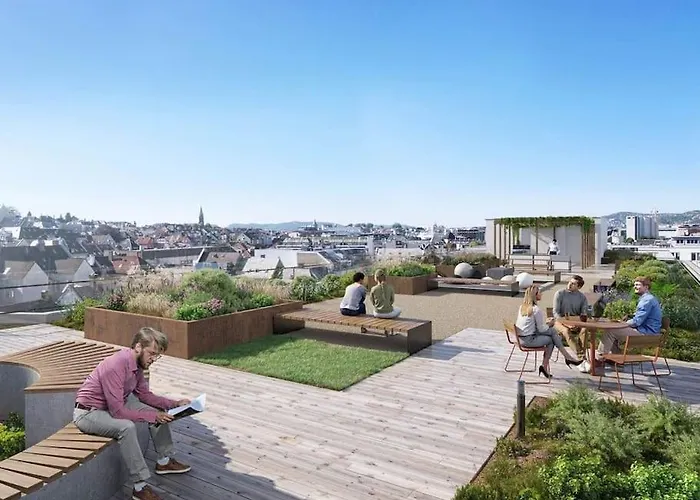 Lägenhet Brand New And Luxurious Penthouse In Centre! Bergen